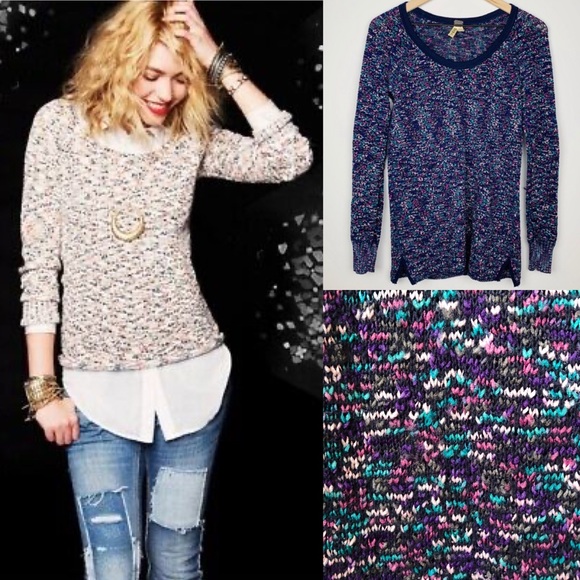Free People - We The Free Marled Knit Sweater